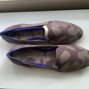 Rothy’s camo loafers
